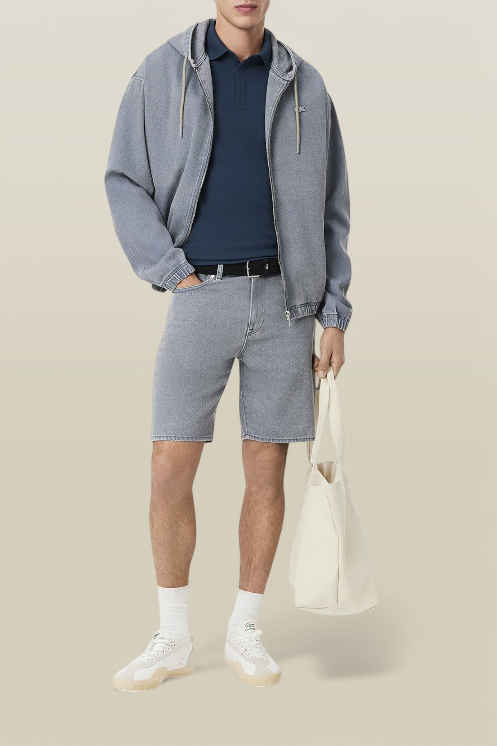 תמונת כל הלוק של חולצת פולו LACOSTE